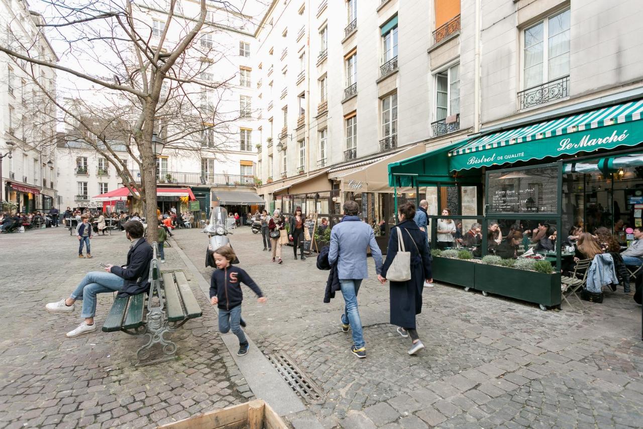 Le Marais Place Sainte Catherine With Ac باريس المظهر الخارجي الصورة